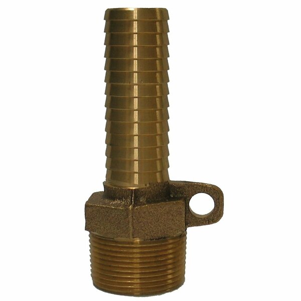 Boshart Pipe Adapter, 1-1/4 x 1 in, MPT x Insert, Brass PENL-BMAXL1210-L